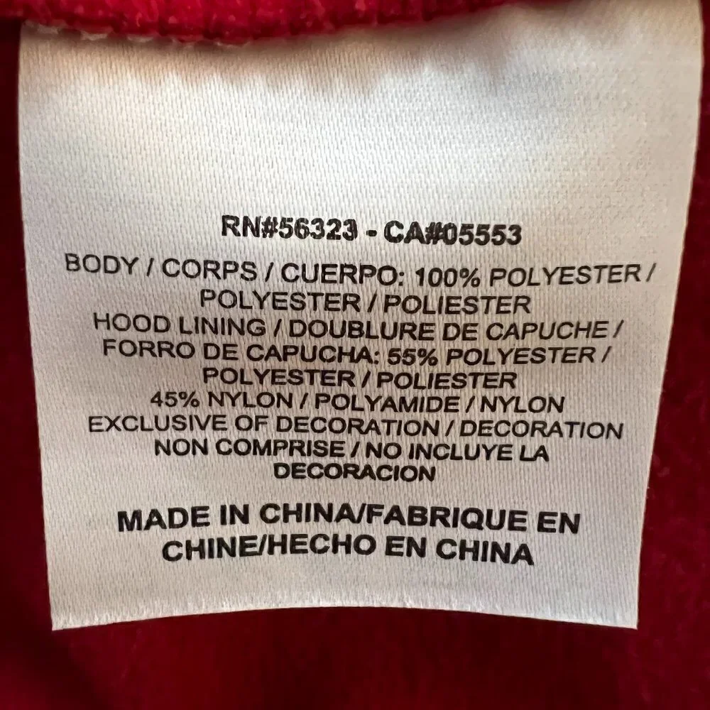 Nike Therma - Fit Mens Hoodie Red Pullover Sweatshirt